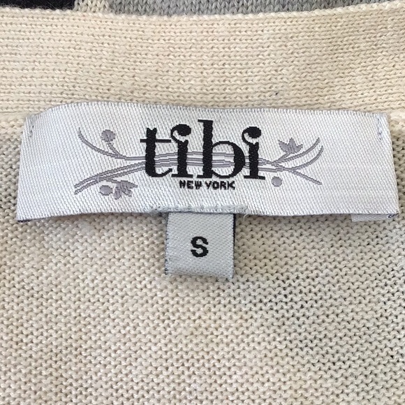 Tibi Merino Wool Cream & Black Sweater Dress‎ *Like New - Picture 8 of 10